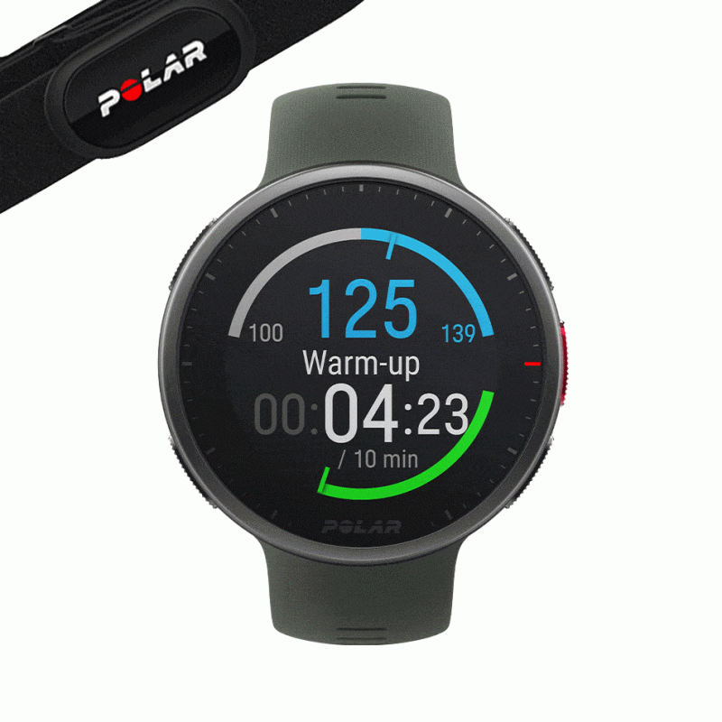 polar vantage v2 green with h10 heart rate sensor polar up and running 38843091124463